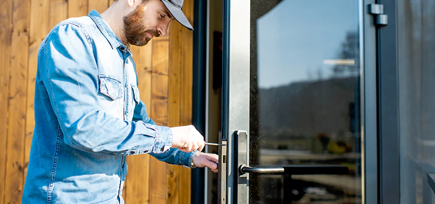 Frameless Glass Storefront Door Locks Replacement in Auburn, CA